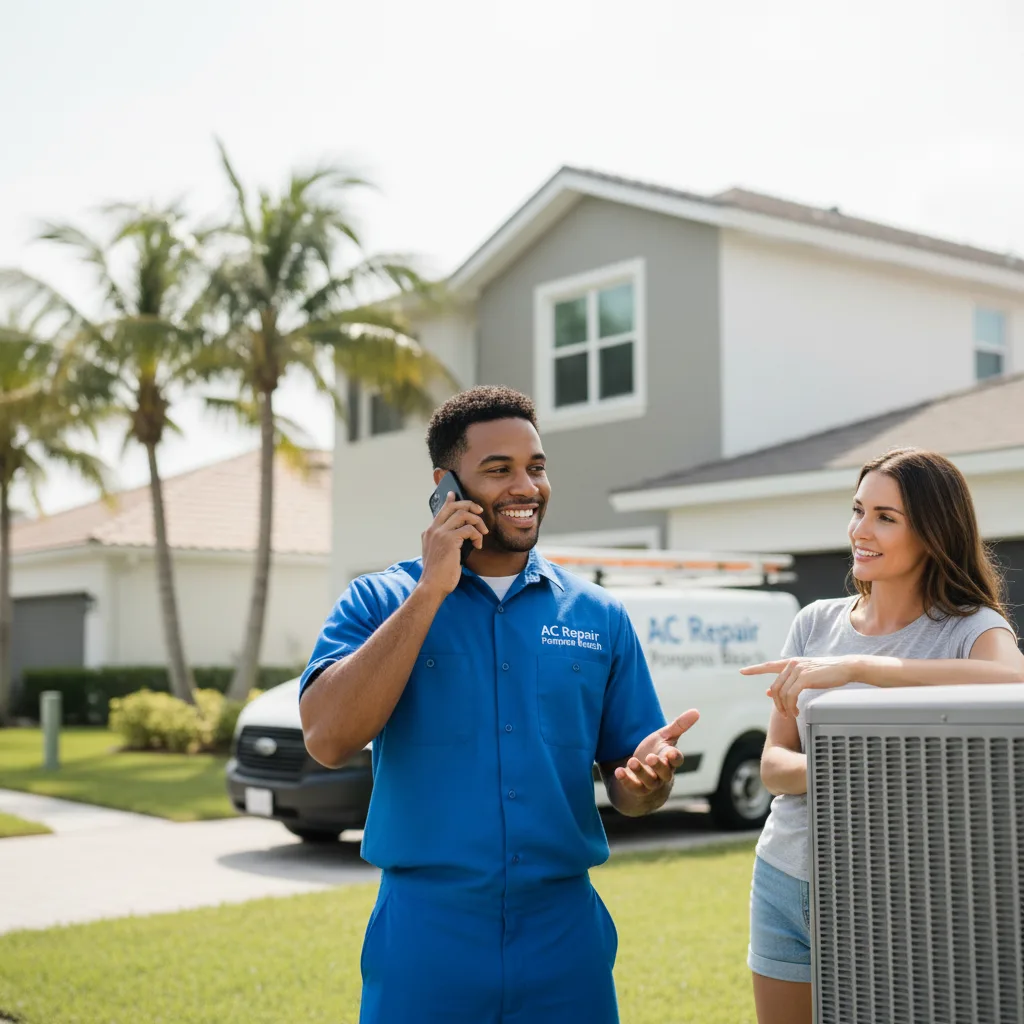 AC Repair Pompano Beach customer support in Commack